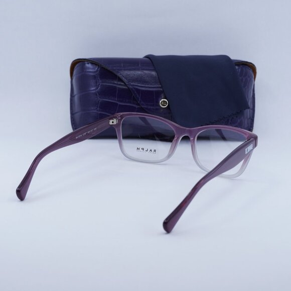 🕶️ New Ralph Lauren RA7074 3167 Eyeglasses - Violet to Grey Frame 50mm - Picture 11 of 11